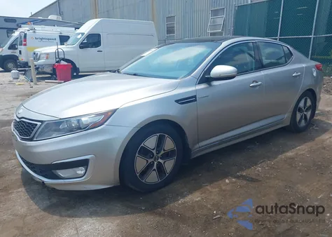 2013 Kia Optima Hybrid Ex from USA, damaged, VIN KNAGM4AD8D5045320